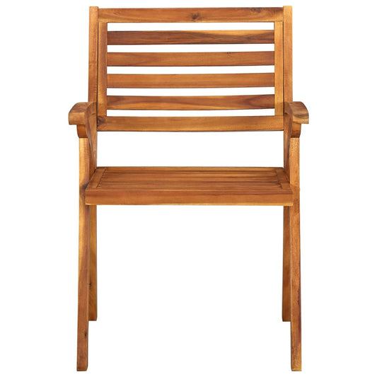 Garden Chairs 3 pcs Solid Acacia Wood Garden Chairs 3 pcs Solid Acacia Wood