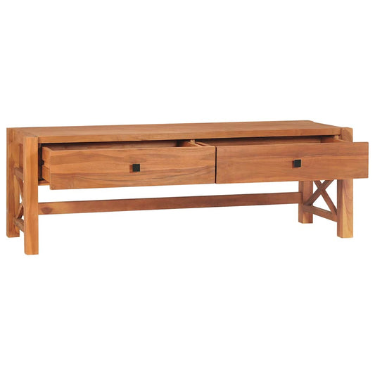 325267 vidaXL TV Cabinet 140x40x45 cm Teak Wood 325267 vidaXL TV Cabinet 140x40x45 cm Teak Wood