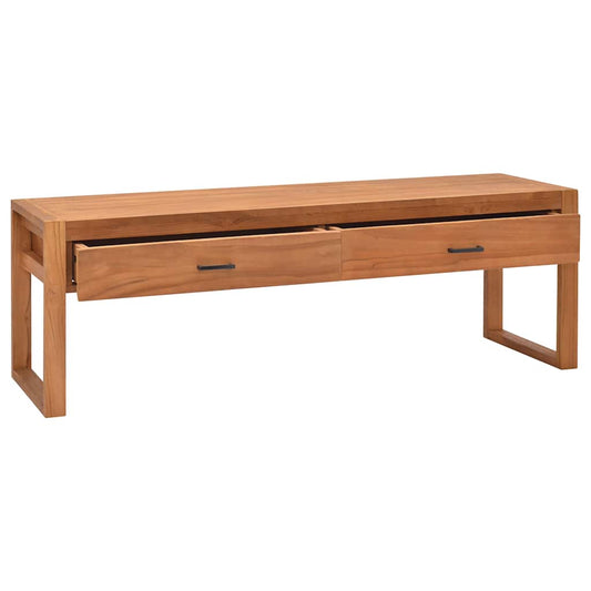 325273 vidaXL TV Cabinet 140x40x45 cm Teak Wood 325273 vidaXL TV Cabinet 140x40x45 cm Teak Wood