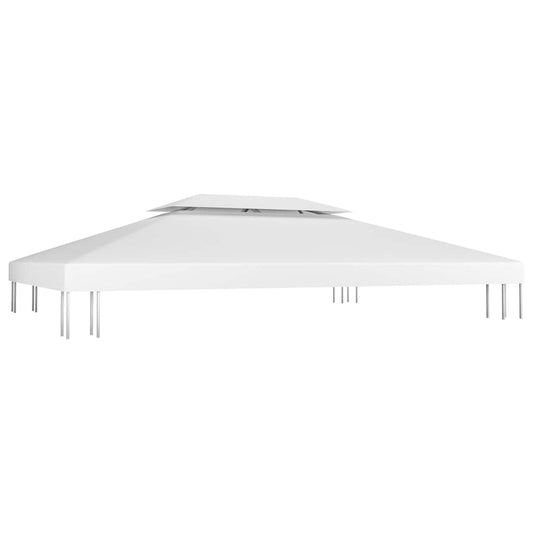 312077 vidaXL 2-Tier Gazebo Top Cover 310 g/m² 4x3 m White 312077 vidaXL 2-Tier Gazebo Top Cover 310 g/m² 4x3 m White