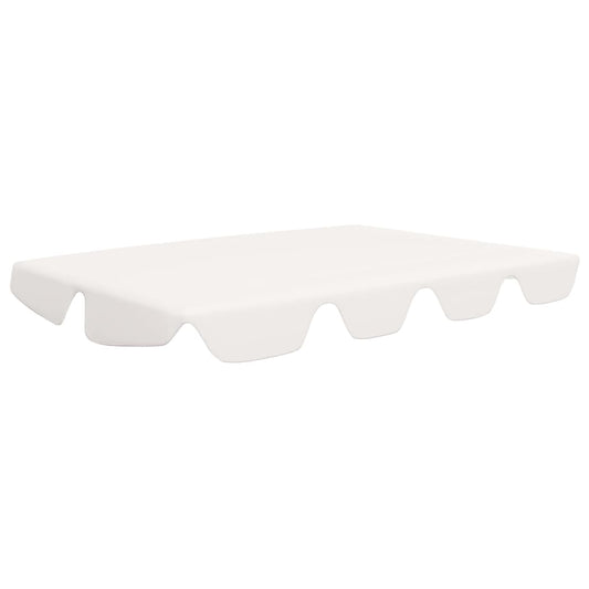 Replacement Canopy for Garden Swing White 188/168x145/110 cm Replacement Canopy for Garden Swing White 188/168x145/110 cm