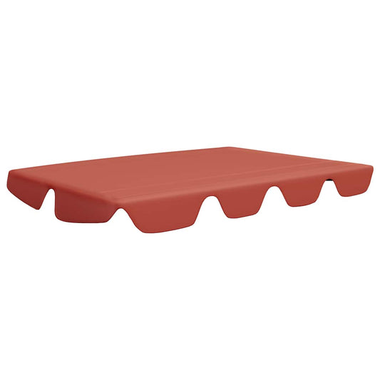 Replacement Canopy for Garden Swing Terracotta 150/130x105/70cm Replacement Canopy for Garden Swing Terracotta 150/130x105/70cm