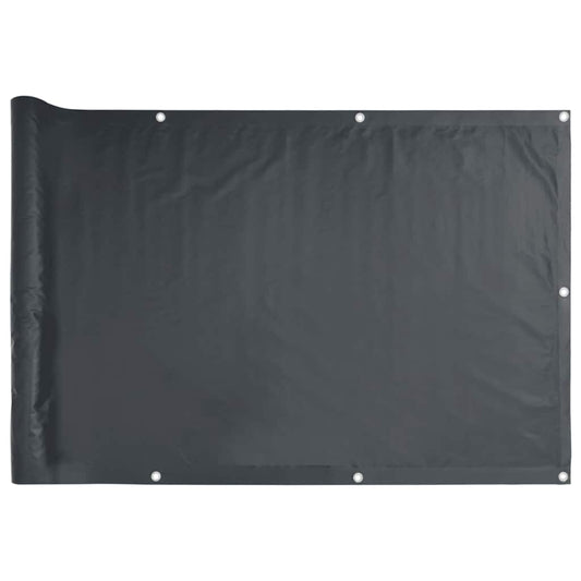 Balcony Screen Anthracite 75x300 cm Oxford Fabric Balcony Screen Anthracite 75x300 cm Oxford Fabric
