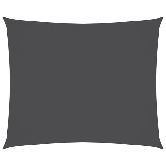 Sunshade Sail Oxford Fabric Rectangular 2.5x3.5 m Anthracite Sunshade Sail Oxford Fabric Rectangular 2.5x3.5 m Anthracite