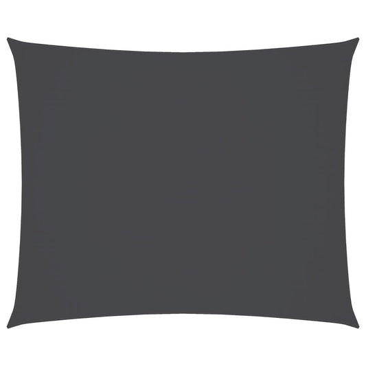 Sunshade Sail Oxford Fabric Rectangular 3.5x4.5 m Anthracite Sunshade Sail Oxford Fabric Rectangular 3.5x4.5 m Anthracite