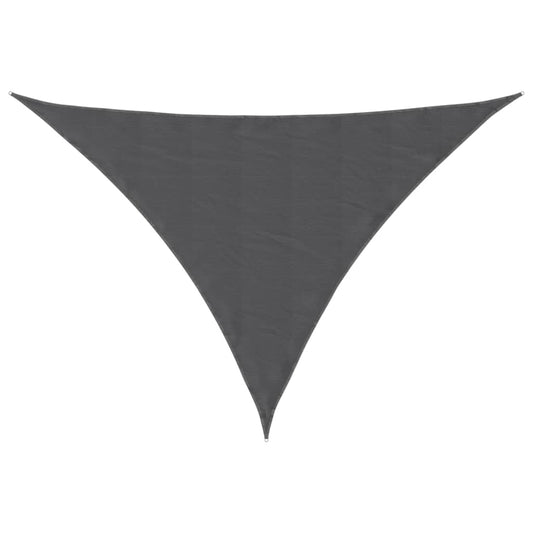 Sunshade Sail Oxford Fabric Triangular 2.5x2.5x3.5 m Anthracite Sunshade Sail Oxford Fabric Triangular 2.5x2.5x3.5 m Anthracite