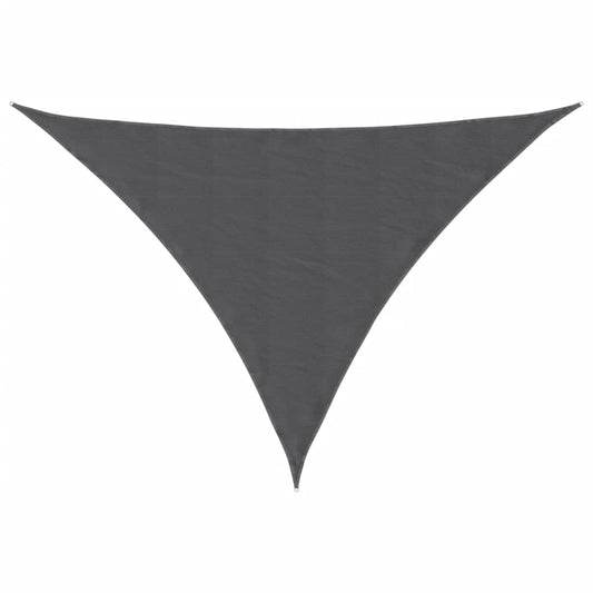 Sunshade Sail Oxford Fabric Triangular 3.5x3.5x4.9 m Anthracite Sunshade Sail Oxford Fabric Triangular 3.5x3.5x4.9 m Anthracite