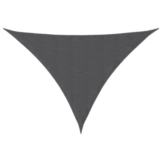 Sunshade Sail Oxford Fabric Triangular 4x4x5.8 m Anthracite Sunshade Sail Oxford Fabric Triangular 4x4x5.8 m Anthracite