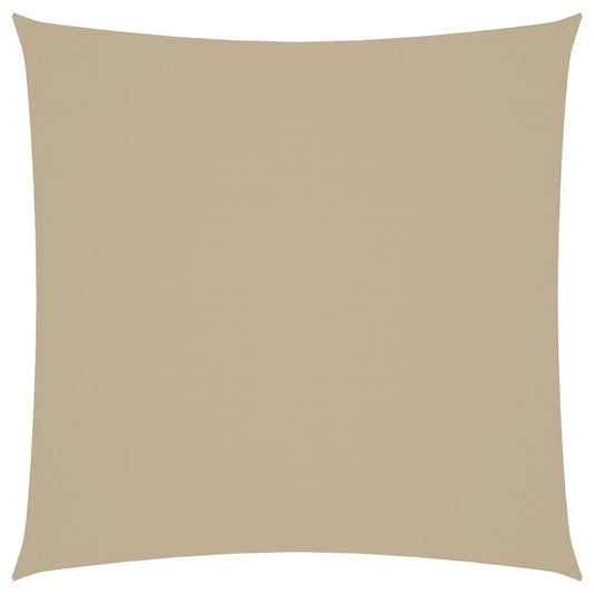 Sunshade Sail Oxford Fabric Square 3x3 m Beige Sunshade Sail Oxford Fabric Square 3x3 m Beige
