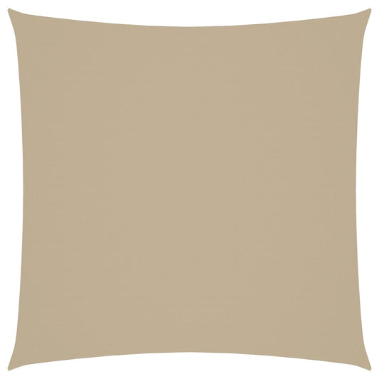 Sunshade Sail Oxford Fabric Square 6x6 m Beige Sunshade Sail Oxford Fabric Square 6x6 m Beige