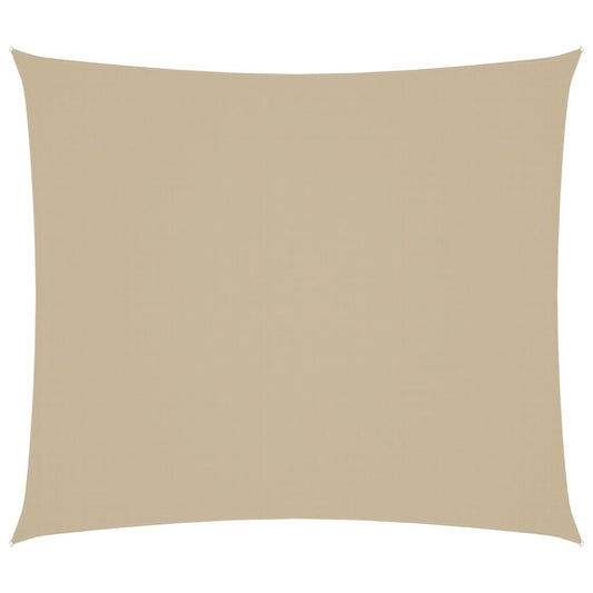 Sunshade Sail Oxford Fabric Rectangular 2x2.5 m Beige Sunshade Sail Oxford Fabric Rectangular 2x2.5 m Beige