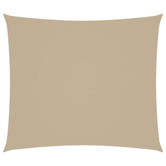 Sunshade Sail Oxford Fabric Rectangular 2.5x3 m Beige Sunshade Sail Oxford Fabric Rectangular 2.5x3 m Beige