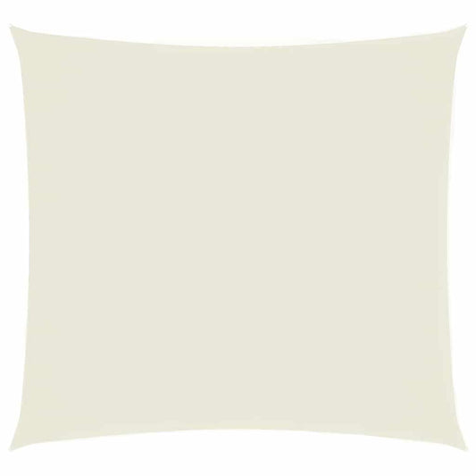 Sunshade Sail Oxford Fabric Square 3x3 m Cream Sunshade Sail Oxford Fabric Square 3x3 m Cream