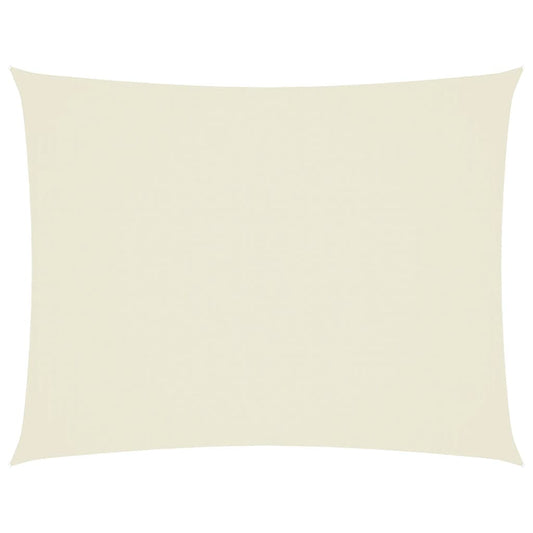 Sunshade Sail Oxford Fabric Rectangular 2x3 m Cream Sunshade Sail Oxford Fabric Rectangular 2x3 m Cream