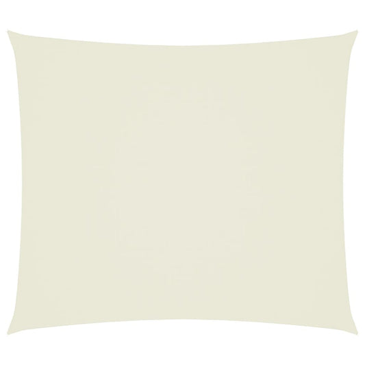 Sunshade Sail Oxford Fabric Rectangular 2.5x3 m Cream Sunshade Sail Oxford Fabric Rectangular 2.5x3 m Cream