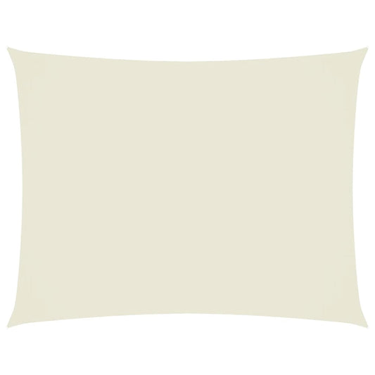 Sunshade Sail Oxford Fabric Rectangular 2.5x3.5 m Cream Sunshade Sail Oxford Fabric Rectangular 2.5x3.5 m Cream