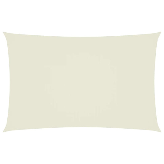 Sunshade Sail Oxford Fabric Rectangular 5x8 m Cream Sunshade Sail Oxford Fabric Rectangular 5x8 m Cream