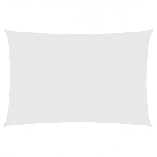 Sunshade Sail Oxford Fabric Rectangular 2x4 m White Sunshade Sail Oxford Fabric Rectangular 2x4 m White