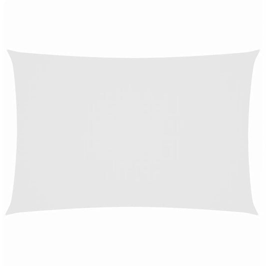 Sunshade Sail Oxford Fabric Rectangular 2x4.5 m White Sunshade Sail Oxford Fabric Rectangular 2x4.5 m White