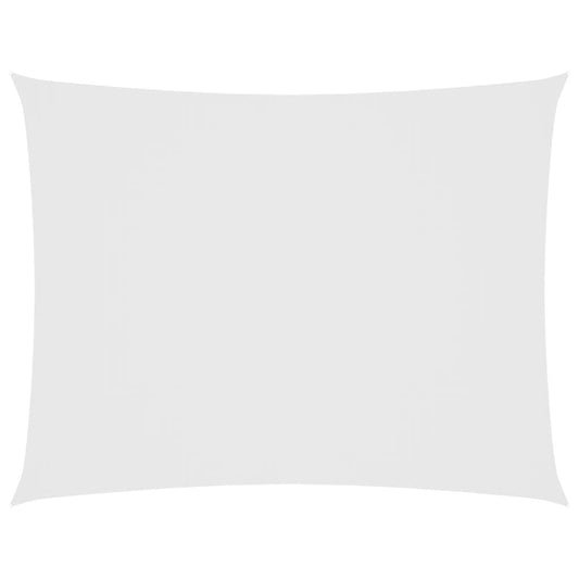 Sunshade Sail Oxford Fabric Rectangular 2.5x4 m White Sunshade Sail Oxford Fabric Rectangular 2.5x4 m White