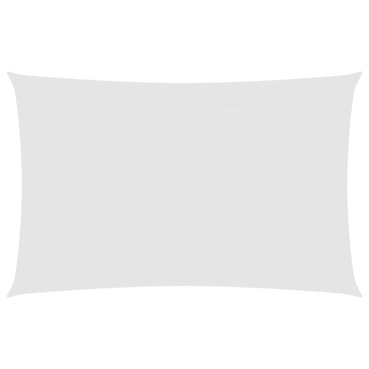 Sunshade Sail Oxford Fabric Rectangular 2.5x5 m White Sunshade Sail Oxford Fabric Rectangular 2.5x5 m White