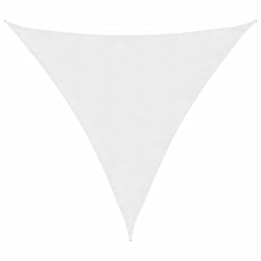 Sunshade Sail Oxford Fabric Triangular 3.6x3.6x3.6 m White Sunshade Sail Oxford Fabric Triangular 3.6x3.6x3.6 m White