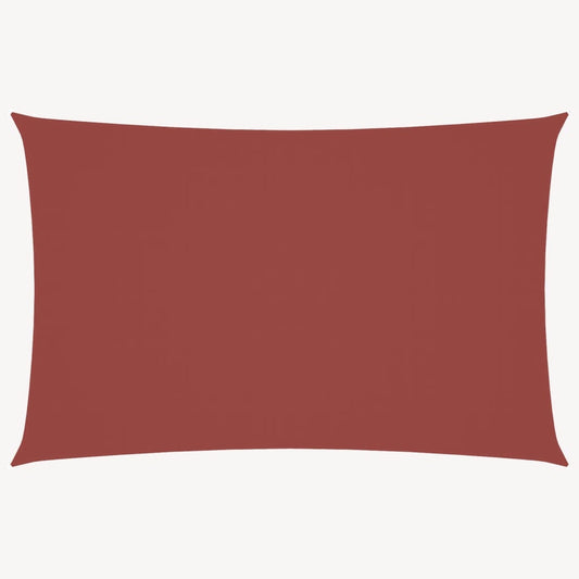 Sunshade Sail Oxford Fabric Rectangular 2.5x5 m Terracotta Sunshade Sail Oxford Fabric Rectangular 2.5x5 m Terracotta