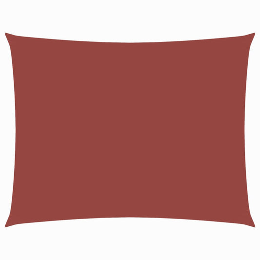 Sunshade Sail Oxford Fabric Rectangular 3.5x4.5 m Terracotta Sunshade Sail Oxford Fabric Rectangular 3.5x4.5 m Terracotta