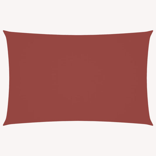 Sunshade Sail Oxford Fabric Rectangular 4x7 m Terracotta Sunshade Sail Oxford Fabric Rectangular 4x7 m Terracotta