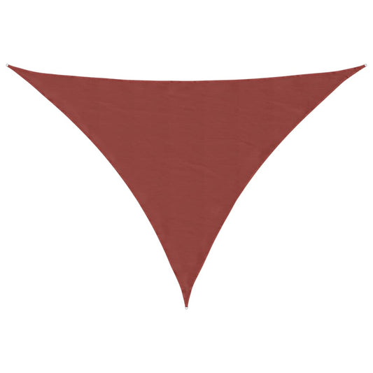 Sunshade Sail Oxford Fabric Triangular 2.5x2.5x3.5 m Terracotta Sunshade Sail Oxford Fabric Triangular 2.5x2.5x3.5 m Terracotta