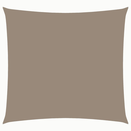 Sunshade Sail Oxford Fabric Square 3.6x3.6 m Taupe Sunshade Sail Oxford Fabric Square 3.6x3.6 m Taupe