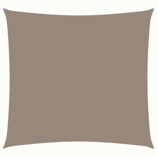 135417 vidaXL Sunshade Sail Oxford Fabric Square 6x6 m Taupe 135417 vidaXL Sunshade Sail Oxford Fabric Square 6x6 m Taupe