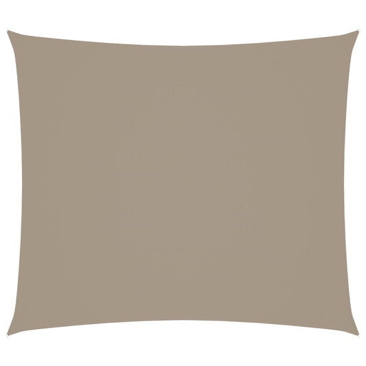 Sunshade Sail Oxford Fabric Rectangular 2.5x3 m Taupe Sunshade Sail Oxford Fabric Rectangular 2.5x3 m Taupe