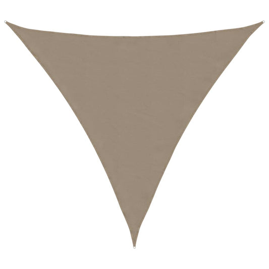 Sunshade Sail Oxford Fabric Triangular 3.6x3.6x3.6 m Taupe Sunshade Sail Oxford Fabric Triangular 3.6x3.6x3.6 m Taupe