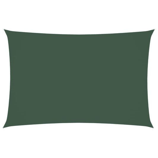 Sunshade Sail Oxford Fabric Rectangular 2x4 m Dark Green Sunshade Sail Oxford Fabric Rectangular 2x4 m Dark Green