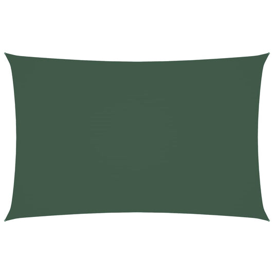 Sunshade Sail Oxford Fabric Rectangular 2x4.5 m Dark Green Sunshade Sail Oxford Fabric Rectangular 2x4.5 m Dark Green