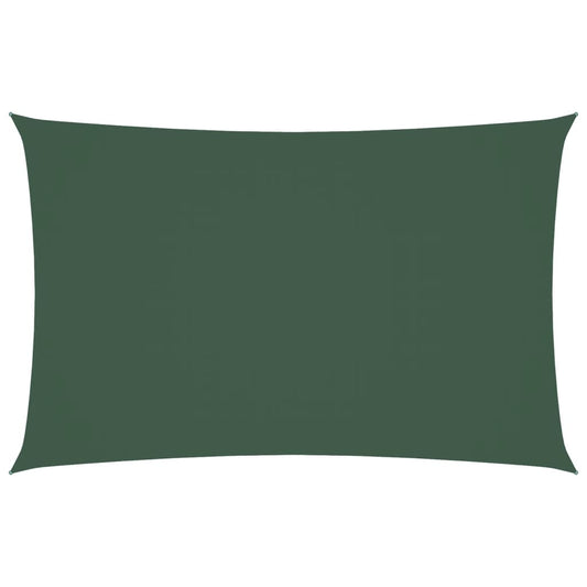 Sunshade Sail Oxford Fabric Rectangular 2x5 m Dark Green Sunshade Sail Oxford Fabric Rectangular 2x5 m Dark Green