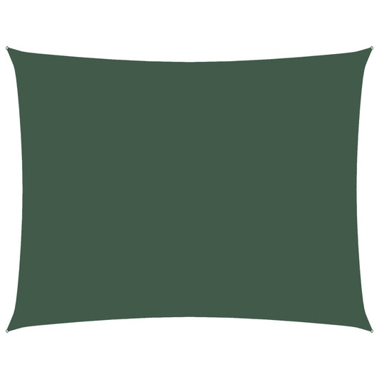 Sunshade Sail Oxford Fabric Rectangular 2.5x3.5 m Dark Green Sunshade Sail Oxford Fabric Rectangular 2.5x3.5 m Dark Green