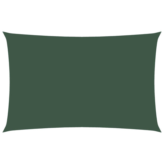 Sunshade Sail Oxford Fabric Rectangular 2.5x5 m Dark Green Sunshade Sail Oxford Fabric Rectangular 2.5x5 m Dark Green