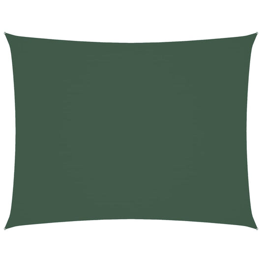 Sunshade Sail Oxford Fabric Rectangular 3x4 m Dark Green Sunshade Sail Oxford Fabric Rectangular 3x4 m Dark Green