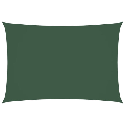 Sunshade Sail Oxford Fabric Rectangular 3x5 m Dark Green Sunshade Sail Oxford Fabric Rectangular 3x5 m Dark Green