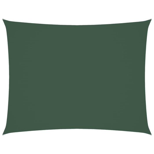 Sunshade Sail Oxford Fabric Rectangular 3.5x4.5 m Dark Green Sunshade Sail Oxford Fabric Rectangular 3.5x4.5 m Dark Green