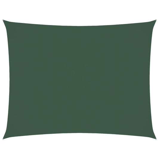 Sunshade Sail Oxford Fabric Rectangular 5x6 m Dark Green Sunshade Sail Oxford Fabric Rectangular 5x6 m Dark Green