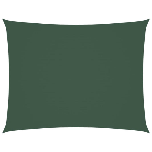 Sunshade Sail Oxford Fabric Rectangular 6x7 m Dark Green Sunshade Sail Oxford Fabric Rectangular 6x7 m Dark Green