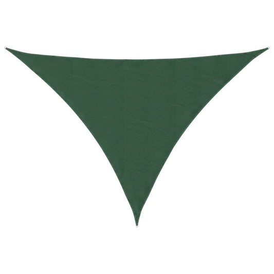 Sunshade Sail Oxford Fabric Triangular 2.5x2.5x3.5 m Dark Green Sunshade Sail Oxford Fabric Triangular 2.5x2.5x3.5 m Dark Green