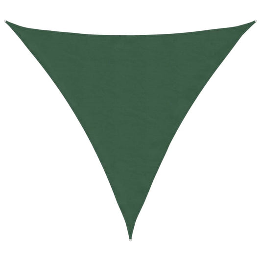 Sunshade Sail Oxford Fabric Triangular 4x4x4 m Dark Green Sunshade Sail Oxford Fabric Triangular 4x4x4 m Dark Green
