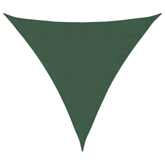 Sunshade Sail Oxford Fabric Triangular 6x6x6 m Dark Green Sunshade Sail Oxford Fabric Triangular 6x6x6 m Dark Green