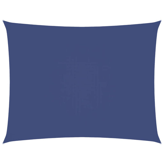 Sunshade Sail Oxford Fabric Rectangular 2.5x3.5 m Blue Sunshade Sail Oxford Fabric Rectangular 2.5x3.5 m Blue