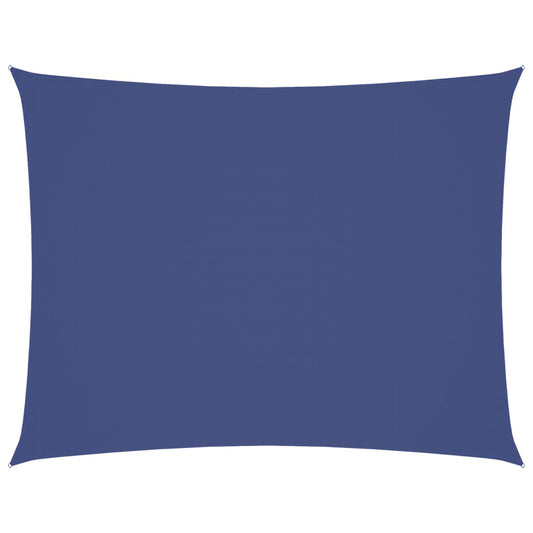 Sunshade Sail Oxford Fabric Rectangular 3x4.5 m Blue Sunshade Sail Oxford Fabric Rectangular 3x4.5 m Blue