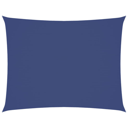 Sunshade Sail Oxford Fabric Rectangular 3.5x4.5 m Blue Sunshade Sail Oxford Fabric Rectangular 3.5x4.5 m Blue